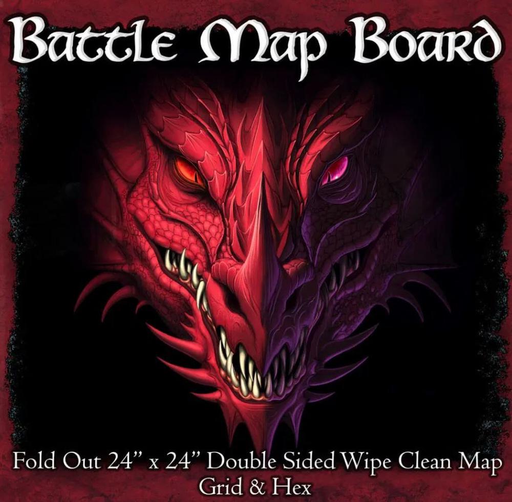 Loke BattleMats Battle Map Board Grid and Hex, 5060703680355