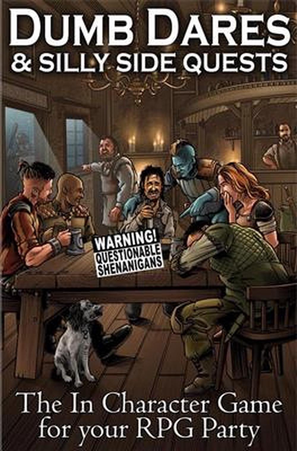 Loke BattleMats Dumb Dares & Silly Side Quests - The In Character Game for your RPG Party, 5060703680836