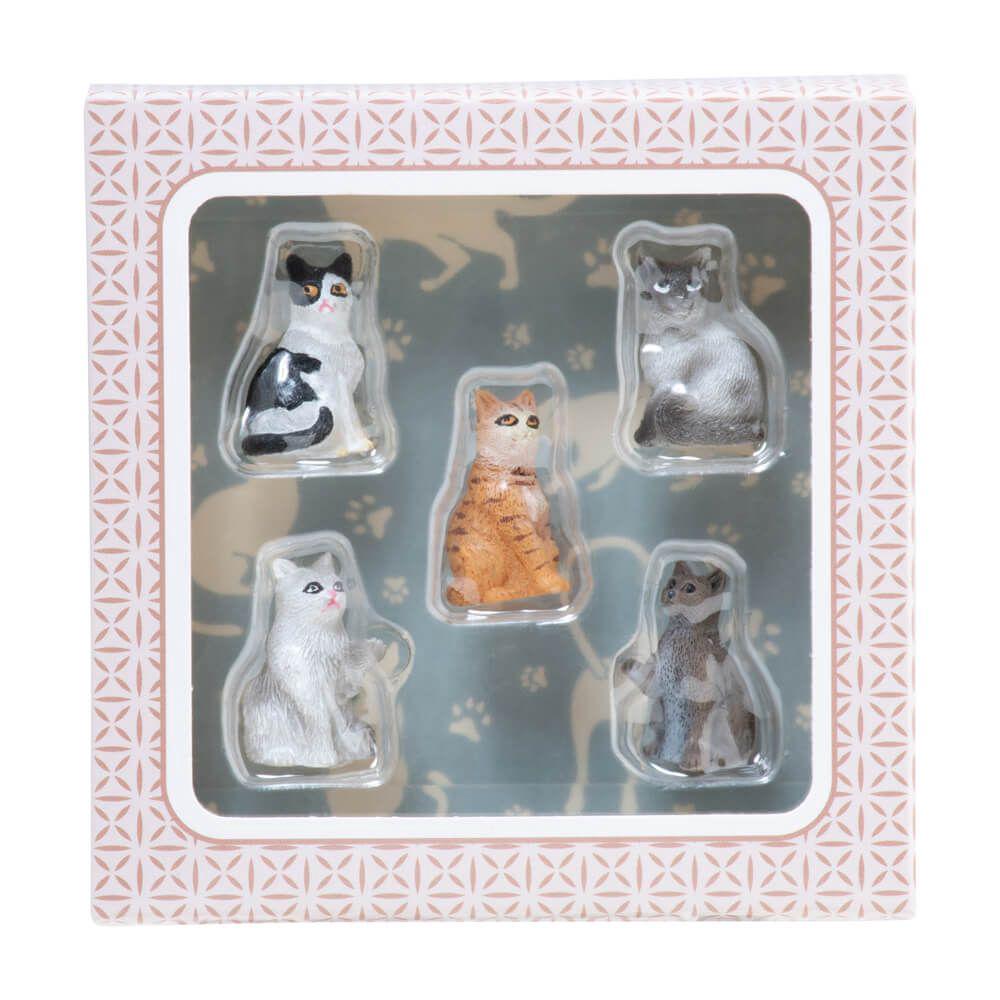 Jardinopia Garden Decor Diffuser Topper: Cats, Set of 5, 5060733453349