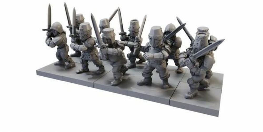 Kings of War: Halfling Stalwarts Battlegroup, 5060924980067