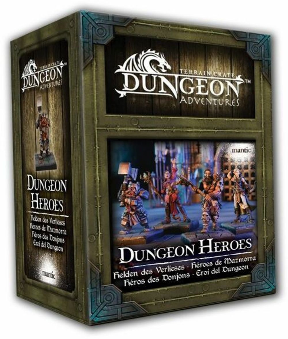 Mantic Games Terraincrate Dungeon Adventures Heroes by Mantic Games - ISBN: 5060924981170
