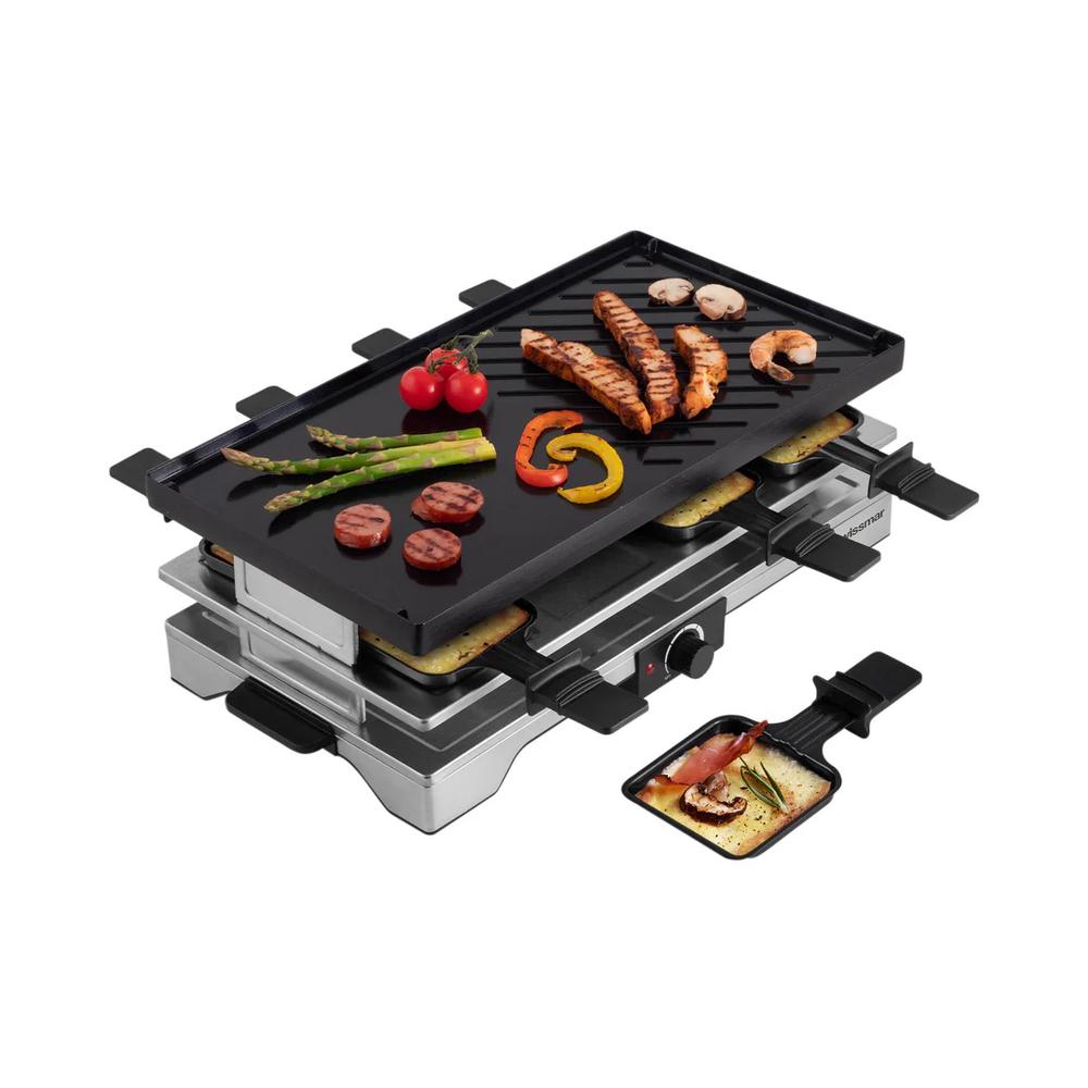Swissmar Verso 8 Person Indoor/Outdoor Raclette Grill, 5061005675162
