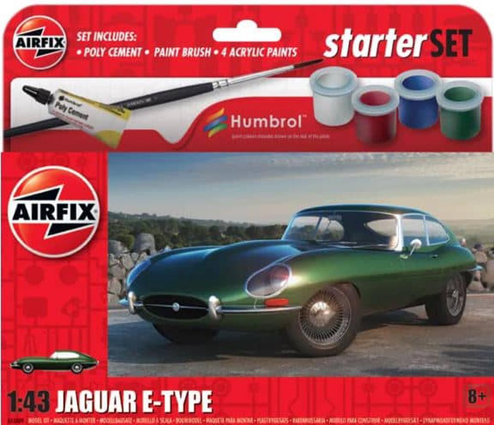Jaguar E-Type Starter Set, 1:43 Scale, 5063129000103