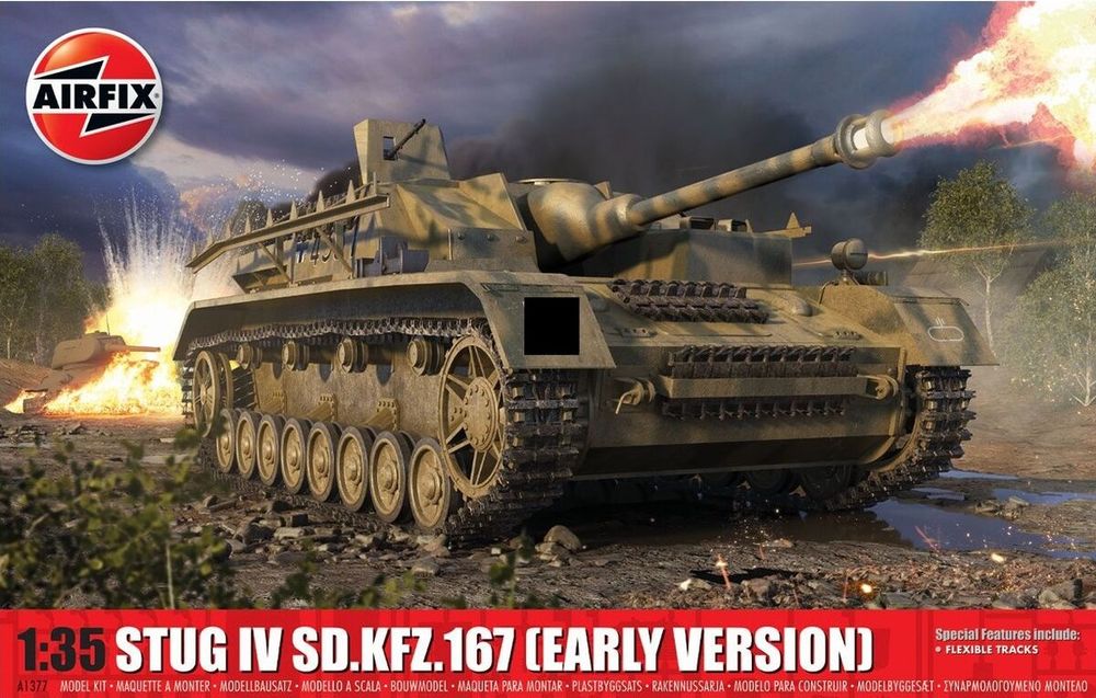 Airfix Stug IV SD.KFZ.167 (early verison) 1:35 Scale Model Kit by Airfix - ISBN: 5063129000110