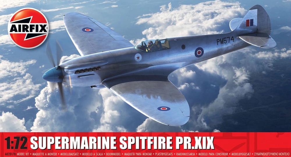 Airfix Supermarine Spitfire PR XIX A02017B 1:72, 5063129029388