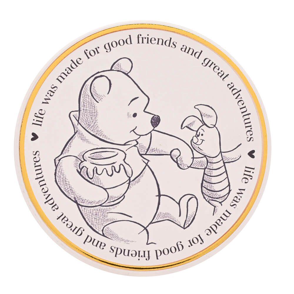 Disney Gifts Disney Classic Collectable Coaster (Winnie The Pooh & Piglet), 5063322117073