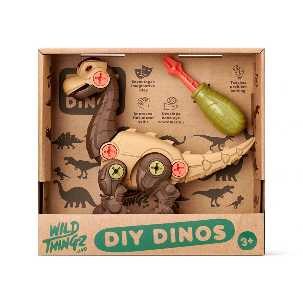 Johnco Wild Thingz - DIY Dino - Brachiosaurus, 5065020320236
