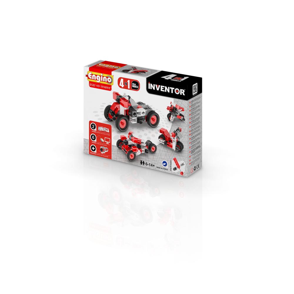 Inventor - 4 Models Motorbikes, 5291664001273