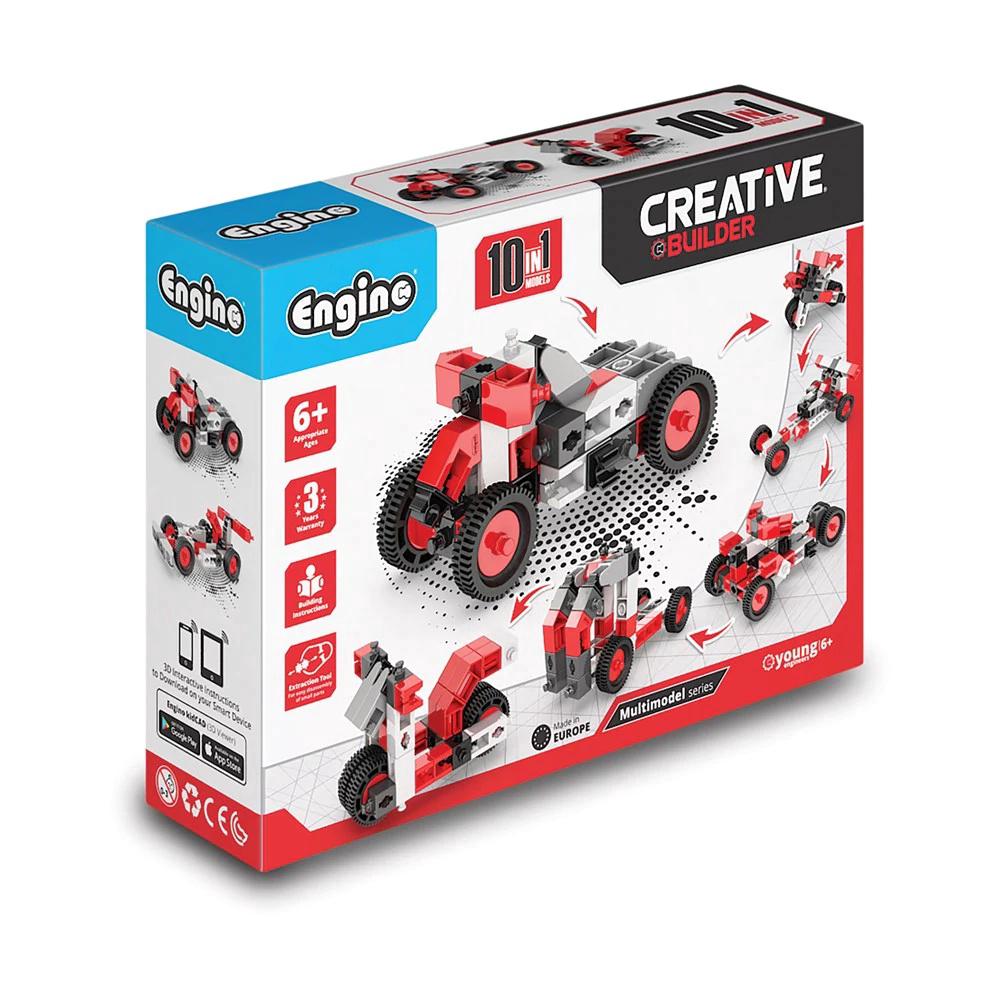 Engino Creative Builder Multimodel Kit, 10 Model, 5291664010749