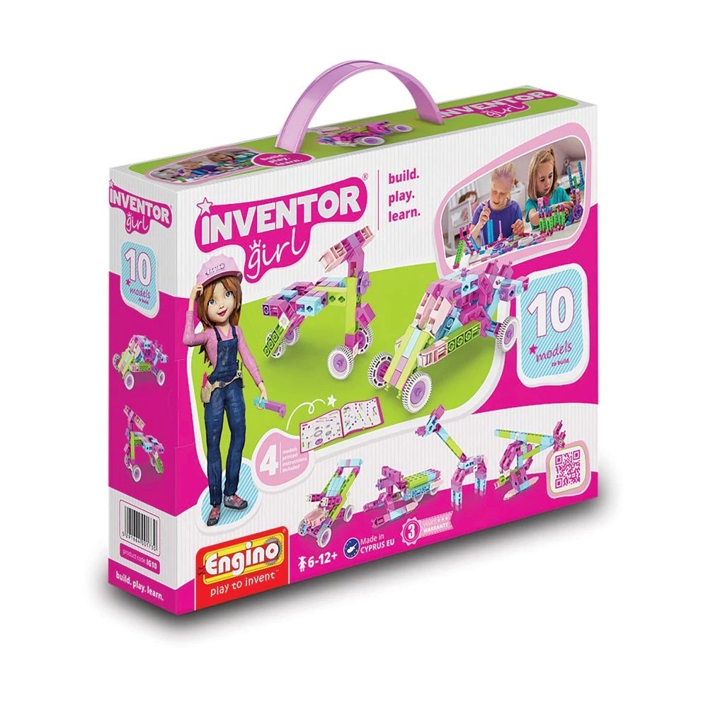 Engino Inventor 1631 – Kit Costruzione Auto 16 Modelli In 1 – Giocattolo Creativo Per Bambini E Adulti