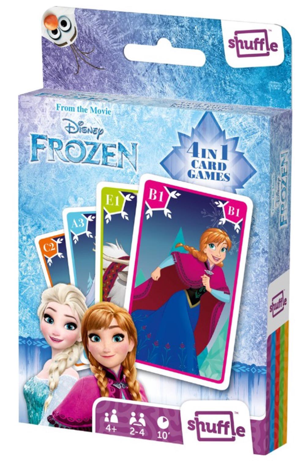 Shuffle 4in1 Card Games Frozen 2 Buy online at The Nile