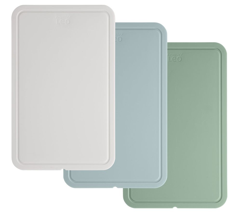 Berghoff Cutting Board Set, 3 Pieces (Spirit/Sage/Slate) - 32x20cm by Berghoff - ISBN: 5413821348841