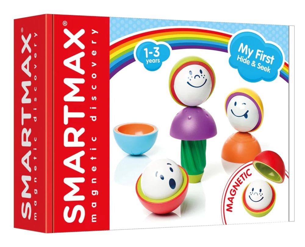 SmartMax My First Plane - Avion Magnétique Bébé 1 An+, Construction Sensorielle