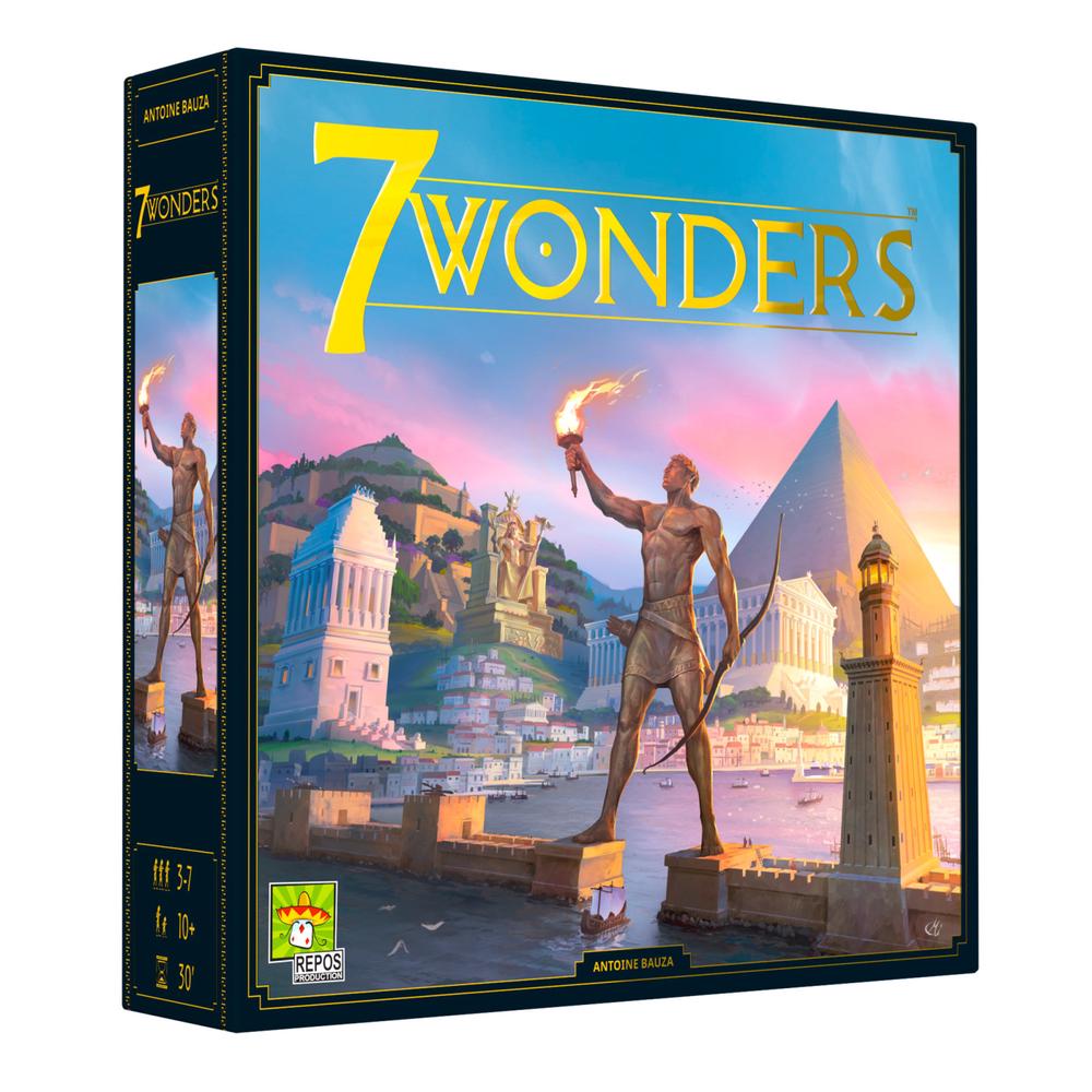 Repos Production 7 Wonders New Edition Board Game, 5425016924006