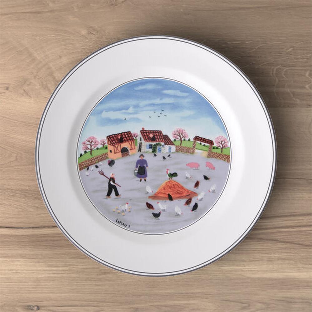 Villeroy & Boch Design Naif Flat Plate (Poultry Farm) - 27cm | Buy ...