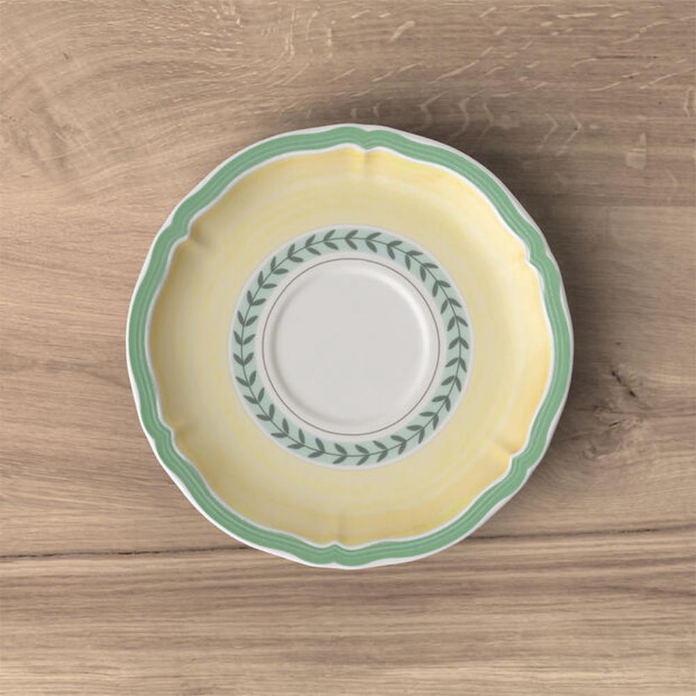French Garden Fleurence Breakfast/Soup Cup Saucer - 17cm, 5450102344932