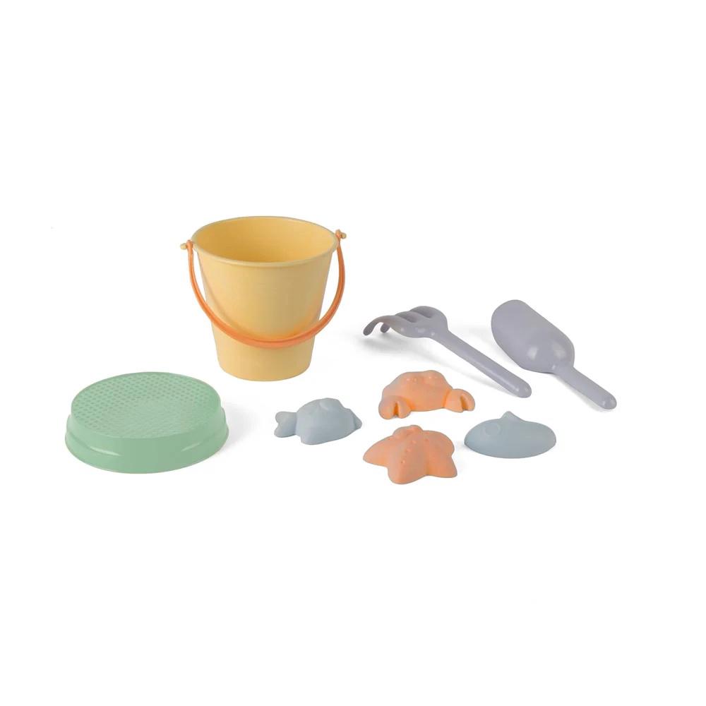 Dantoy Pastel - Recycled Bucket Set with Net, 5701217027204