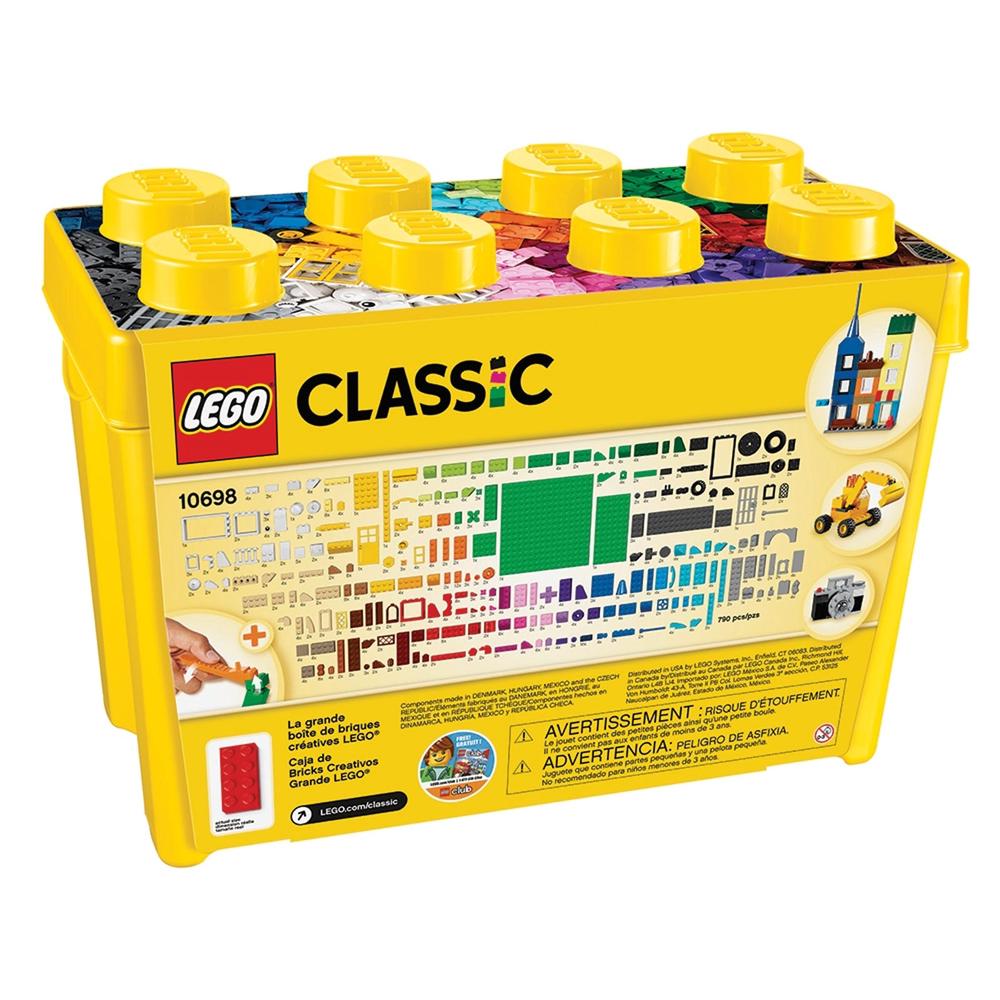 LEGO® Classic - Large Creative Brick Box - 10698, 5702015357197