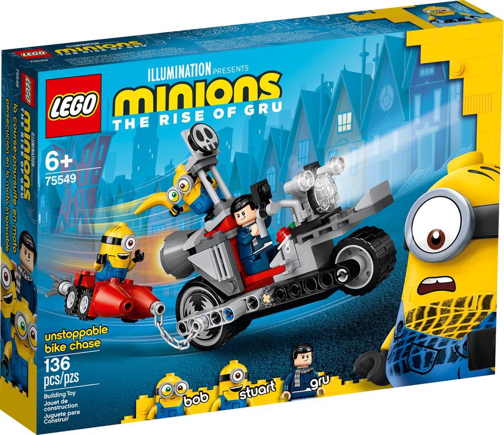 Lego® Minions The Rise Of Gru Unstoppable Bike Chase 75549 Buy