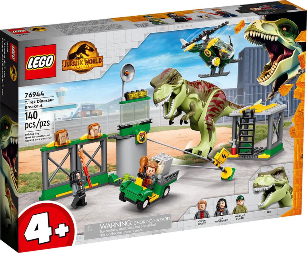 LEGO® Jurassic World - T.Rex Dinosaur Breakout - 76944 | Buy online at ...