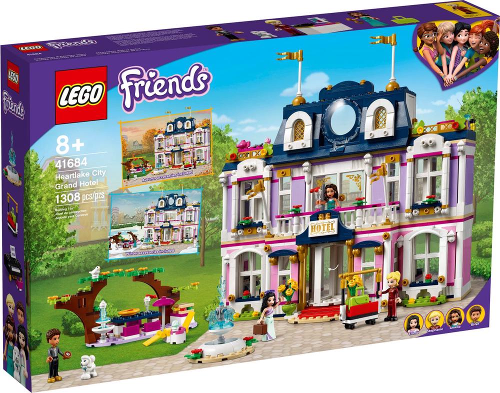 LEGO® Friends - Heartlake City Grand Hotel - 41684 | Buy online at The Nile