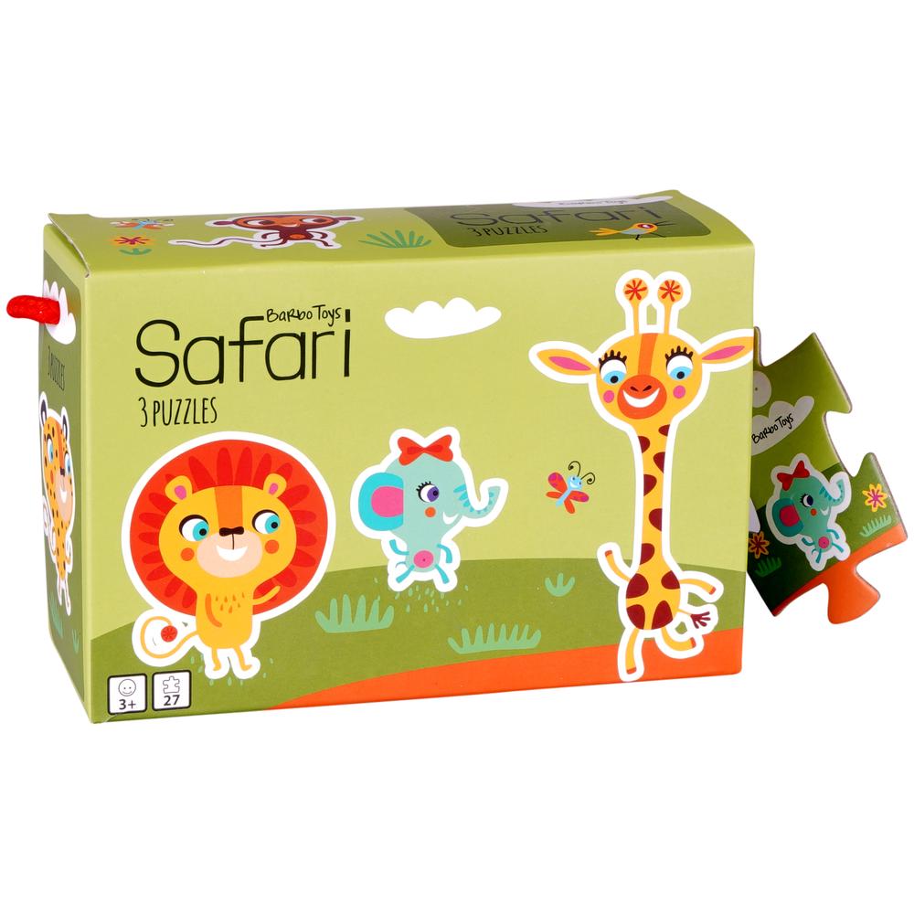 Little Bright Ones 3 Puzzles Safari, 5704976055112