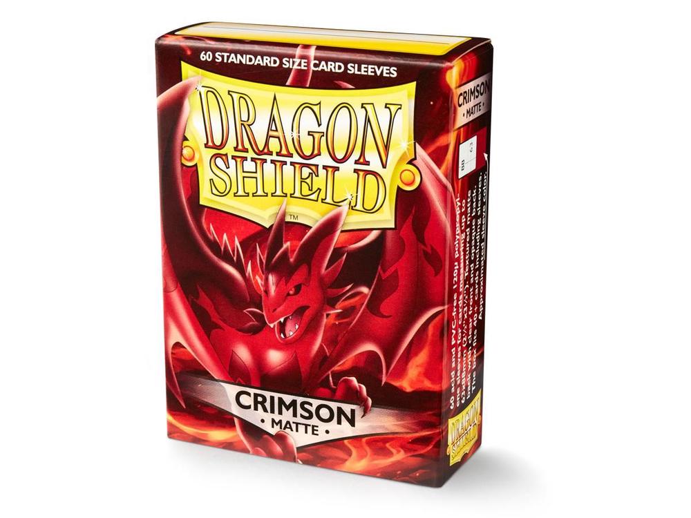 Arcane Tinman AT-10021 Sleeves Dragon Shield Crimson Game 