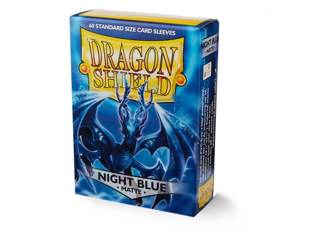 Arcane Tinmen – Dragon Shield Matte Blue/Silver – Édition Spéciale 25 Ans, 100% Opaque