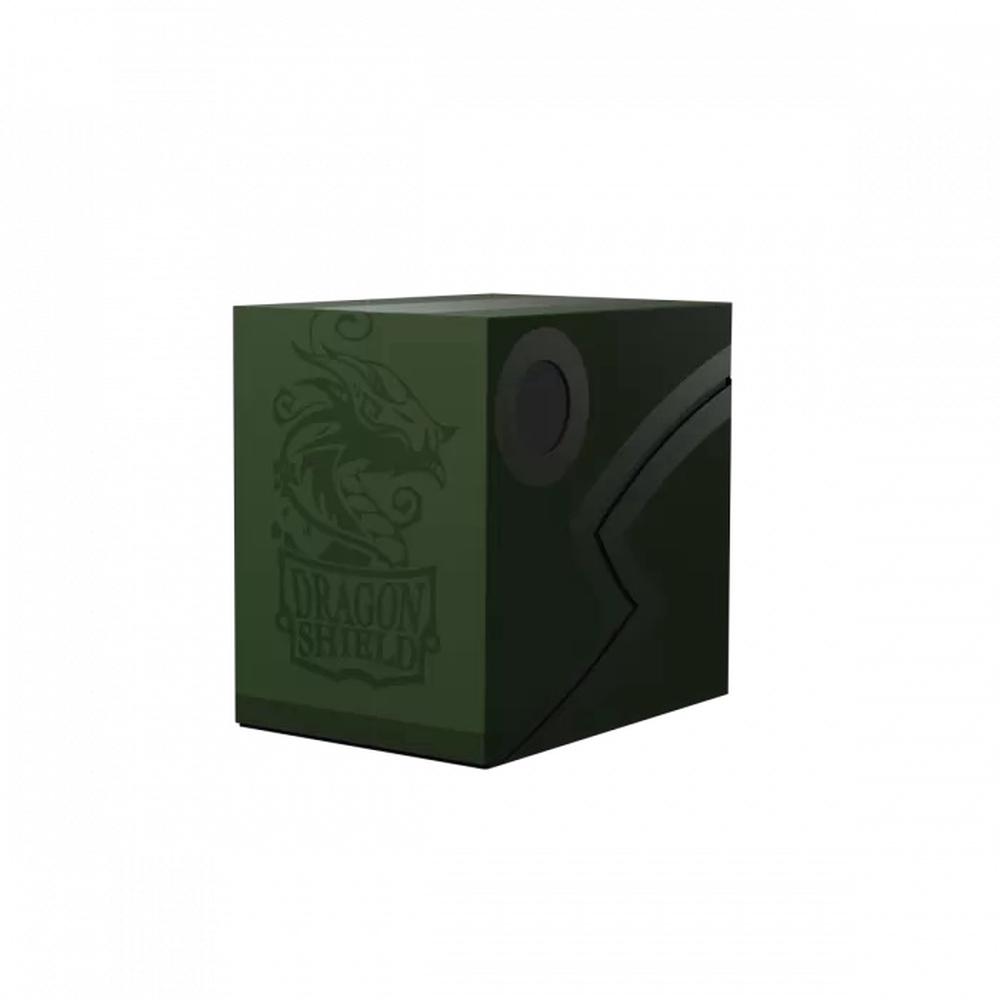 Arcane Tinmen Deck Box Dragon Shield Revised Double Shell (Forest Green/Black), 5706569306519
