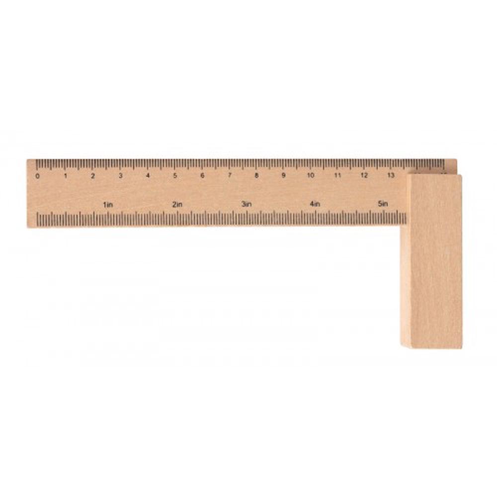 MamaMemo Wooden Ruler, 5706798837044