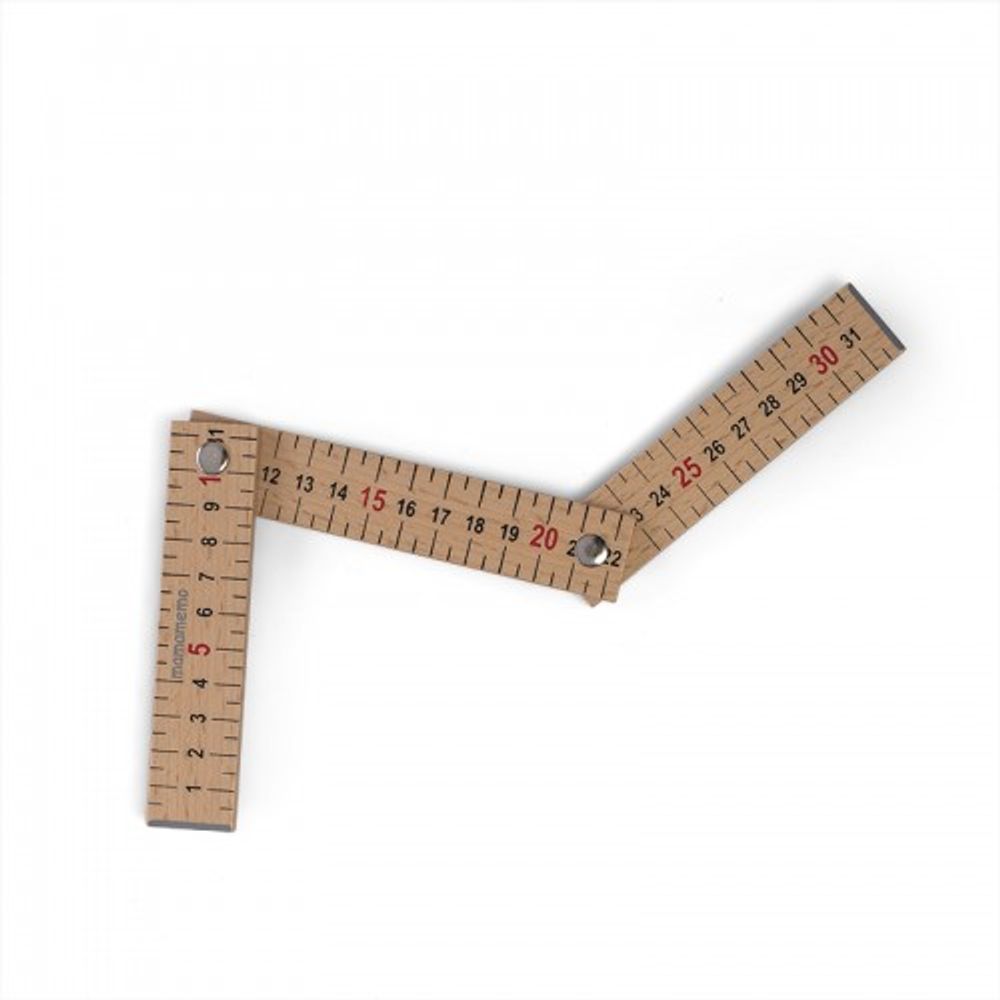 Nile Ruler Astrup MamaMemo Wooden Workshop Tools - Folding Ruler | Buy online at ...