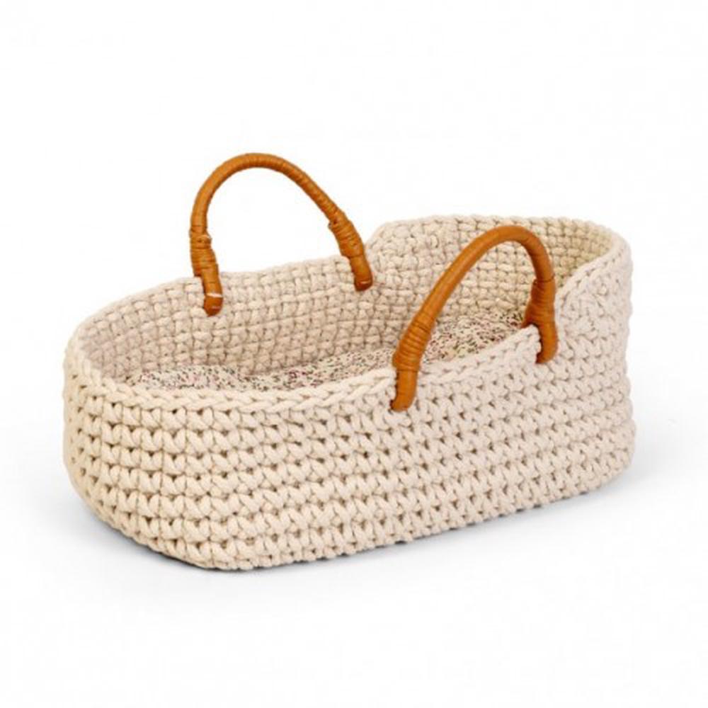 Knitted Doll Basket, 5706798841416