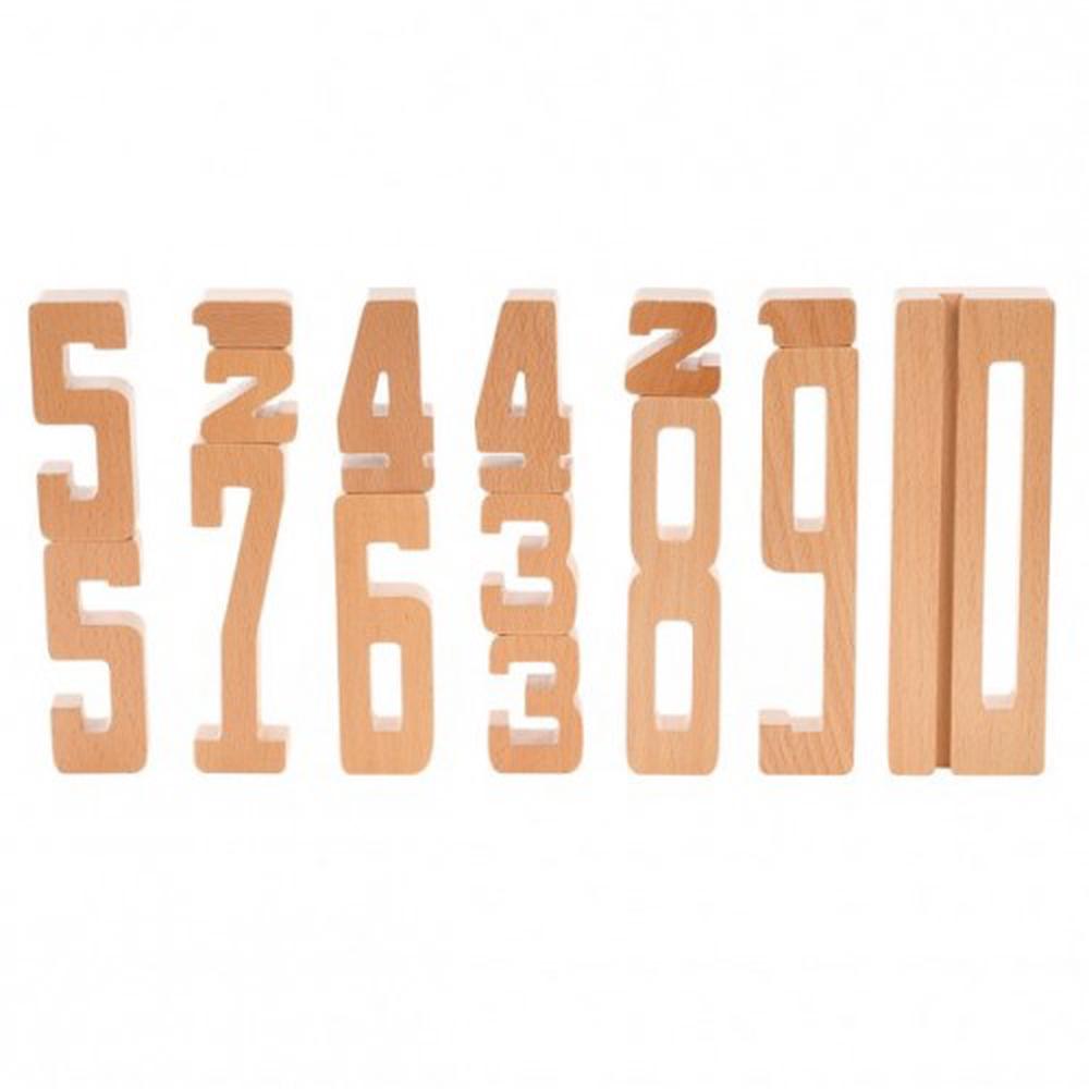Wooden Educational Numbers, 15 Piece, 5706798841874