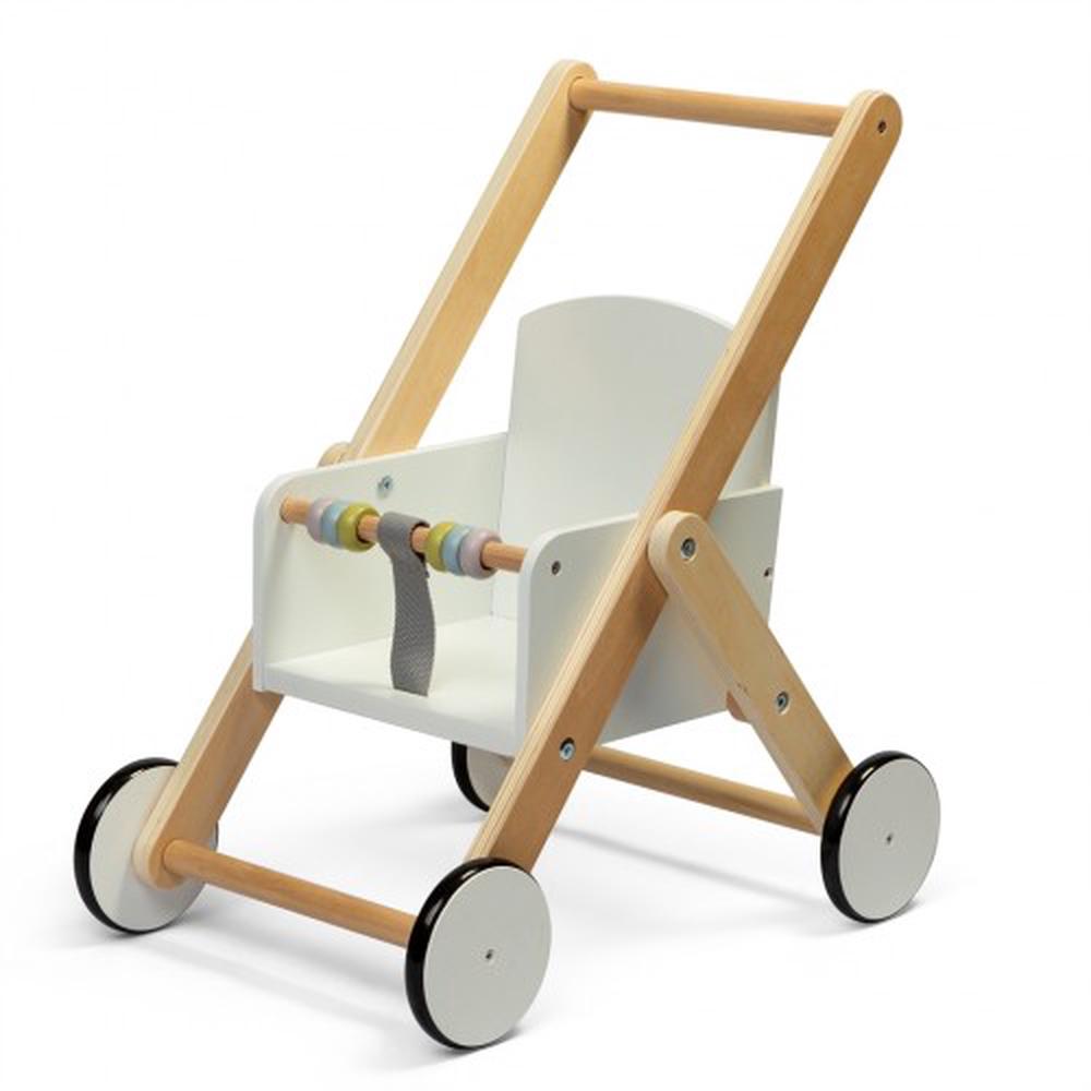 Wooden Role Play Doll Stroller, 5706798842864