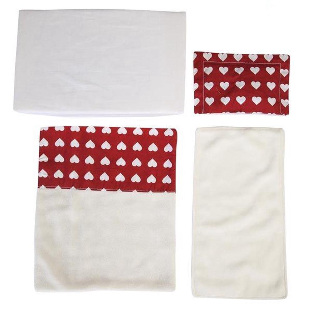 Moover Dolls Pram Bedding Set (Red) Buy online at Tiny Fox