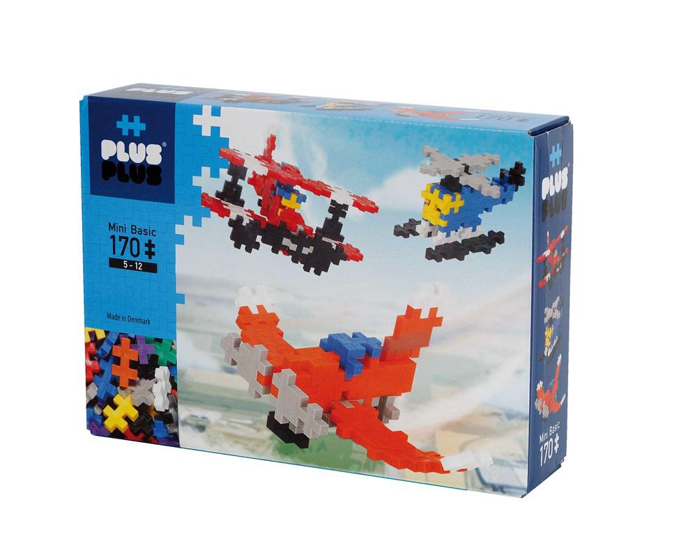 Plus-Plus Basic Construction Kit, 170 Piece - Planes, 5710409101585