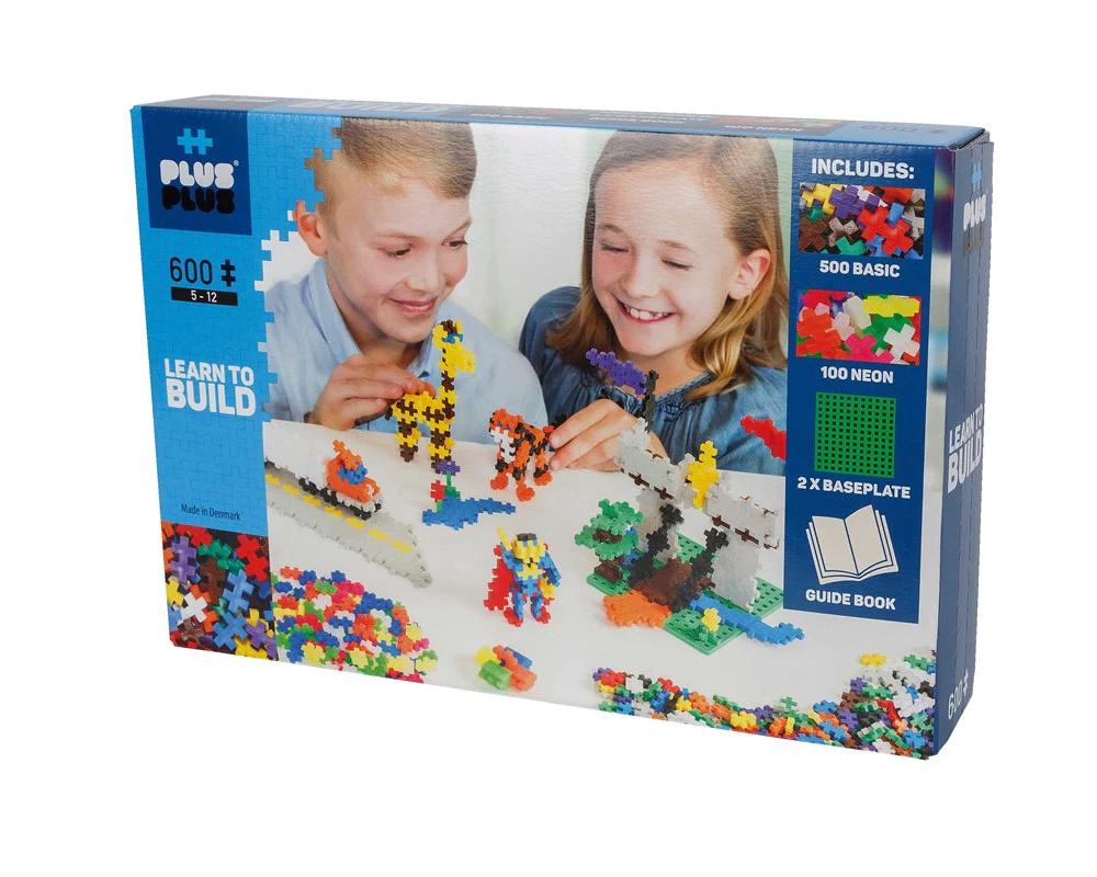 Plus-Plus Learn to Build, 600pcs, 5710409102698