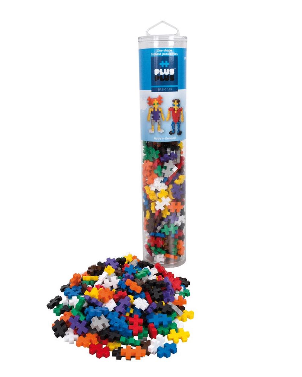 Plus-Plus Basic Mix Construction Kit in Tube, 240 Piece, 5710409104227