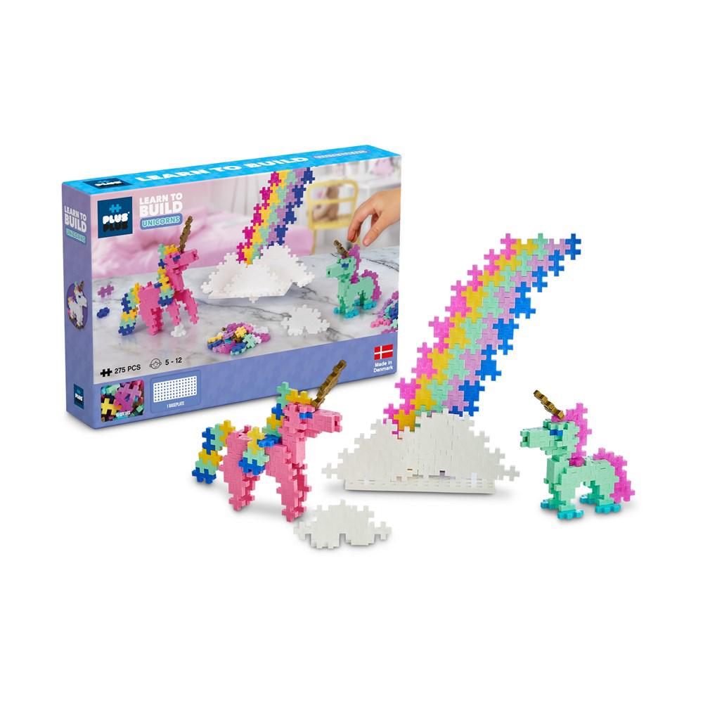 Plus-Plus Learn To Build Construction Kit - Unicorns, 5710409106870
