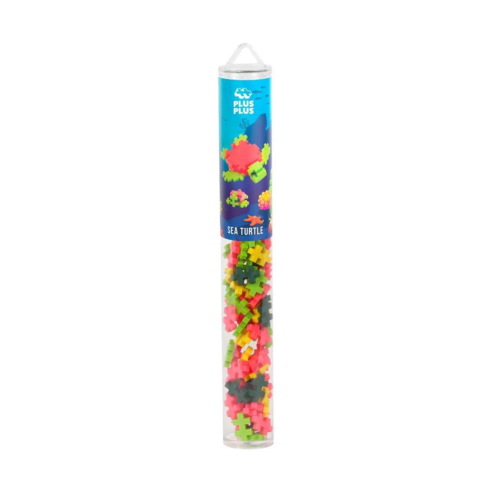 Plus-Plus Sea Turtle Tube, 100pcs by Plus-Plus - ISBN: 5710409110044