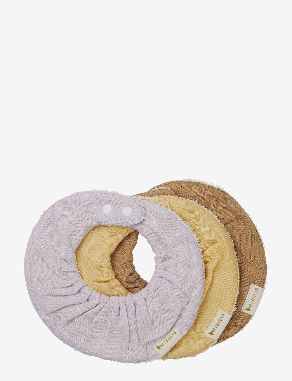 Fabelab Ruffle Bib, 3 Pack (Star Dust), 5713034211674