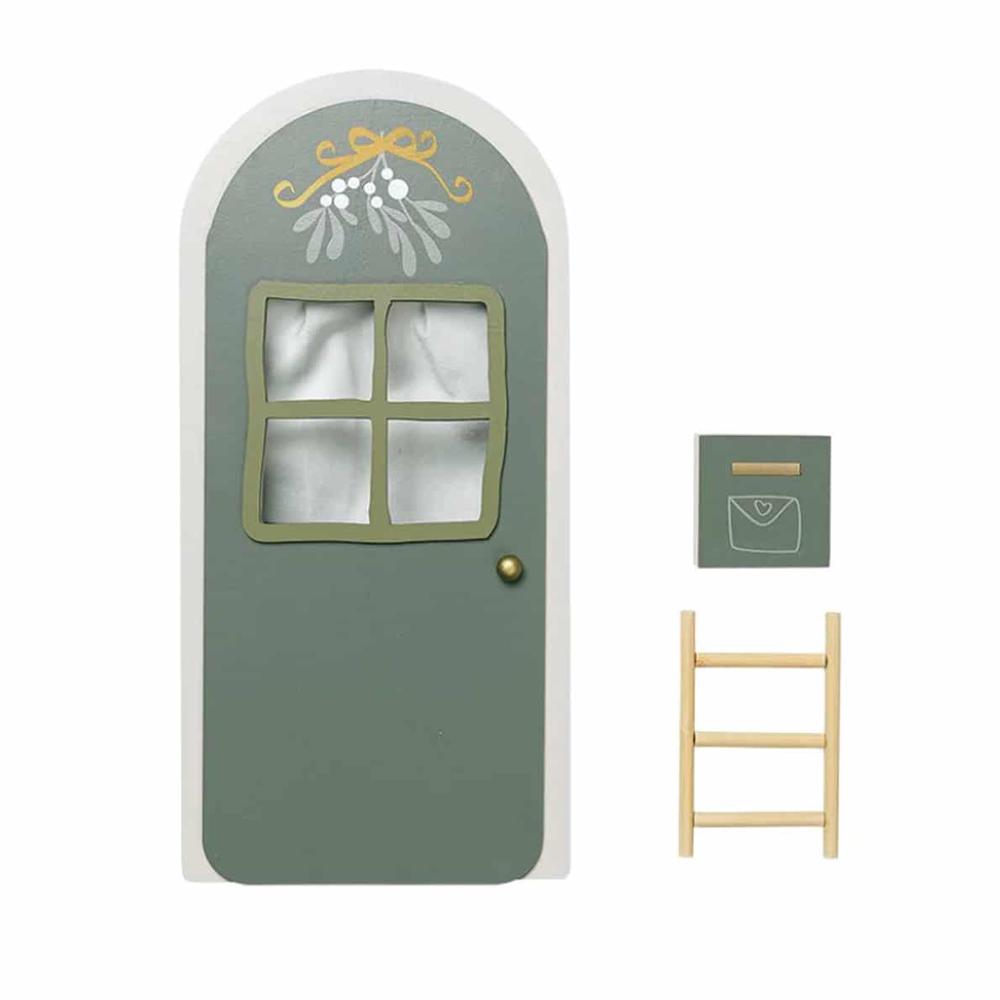 Elf Door (Green with Light) - 30cm, 5713034214736