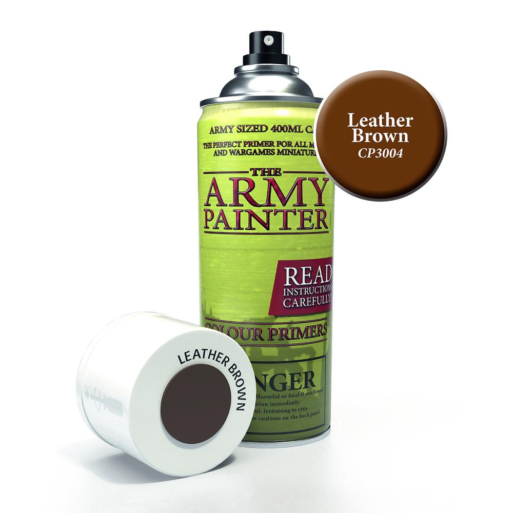 Spray Primer - Leather Brown - 400mL, 5713799300415