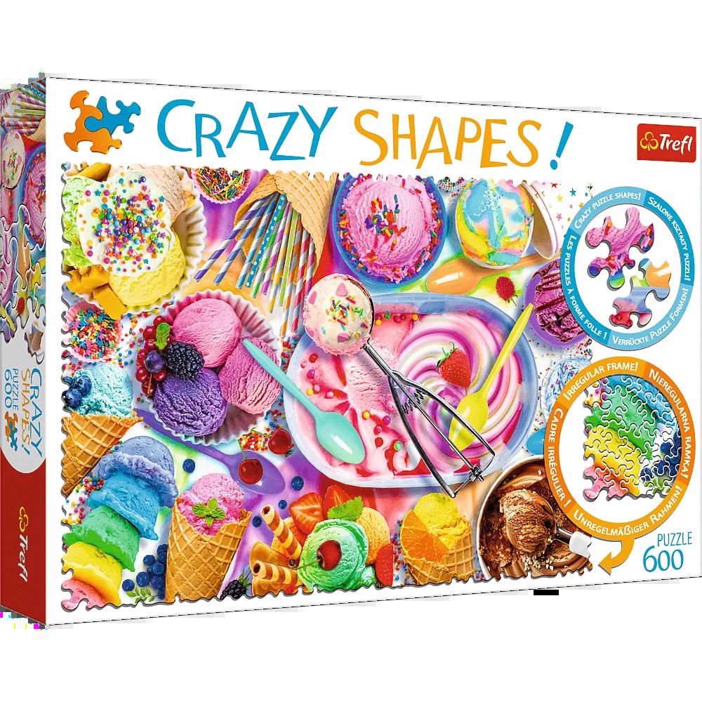 Trefl Crazy Shapes - Sweet Dream Jigsaw Puzzle, 600 Piece by Trefl - ISBN: 5900511111194