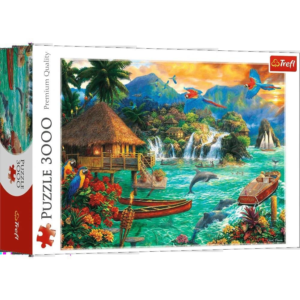 Trefl Island Life Jigsaw Puzzle, 3000 Piece, 5900511330724