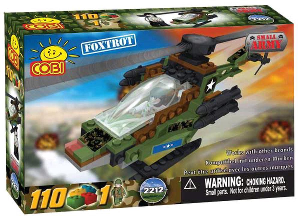COBI Small Army - 60 Piece Charlie Military Vehicle Construction Set, 5902251021122
