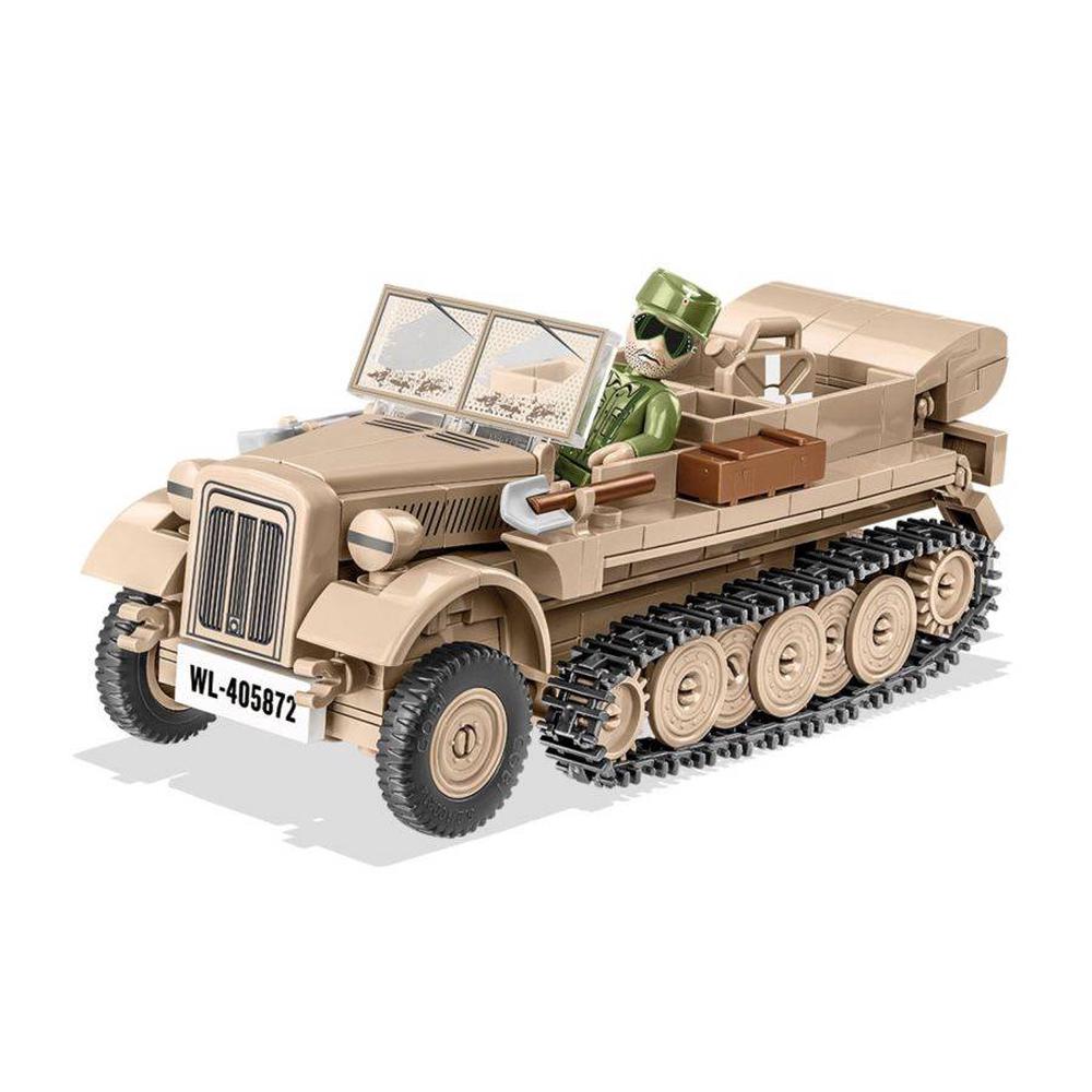 World War II - SD KFZ 10 Demag D7, 283 Piece, 5902251022730