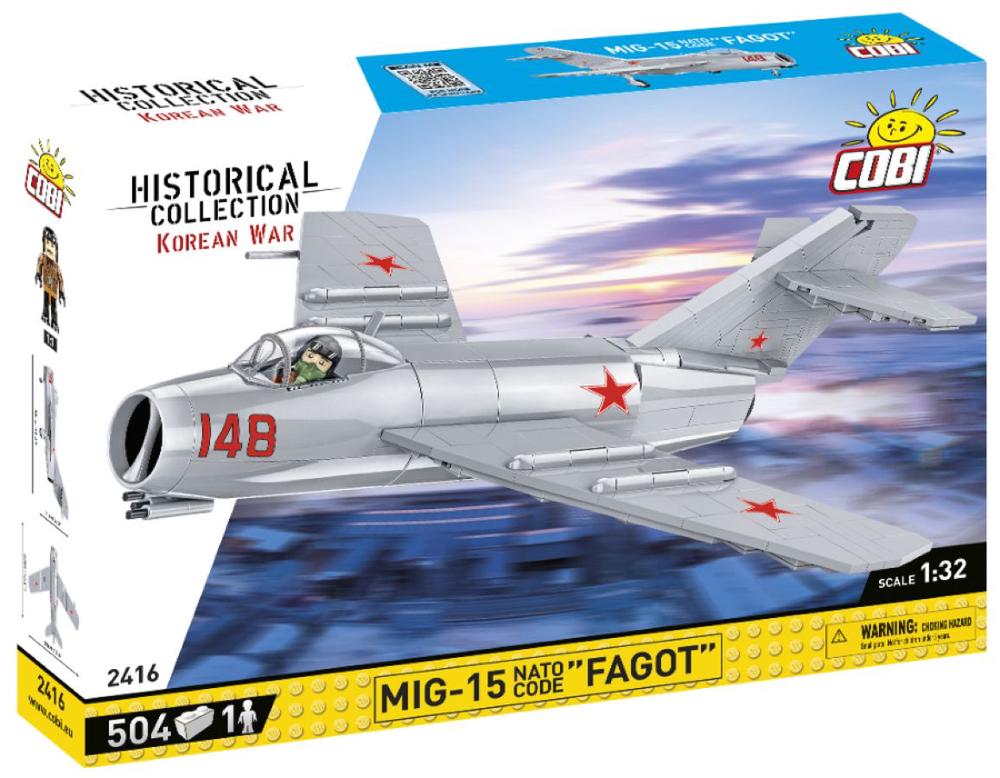Korean War - MIG-15 N.Code Fagot, 504 Pieces, 5902251024161