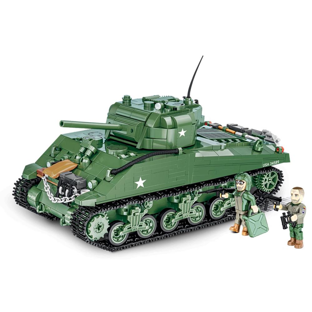 WW2 - M4A3 Sherman, 852 Pieces, 5902251025700