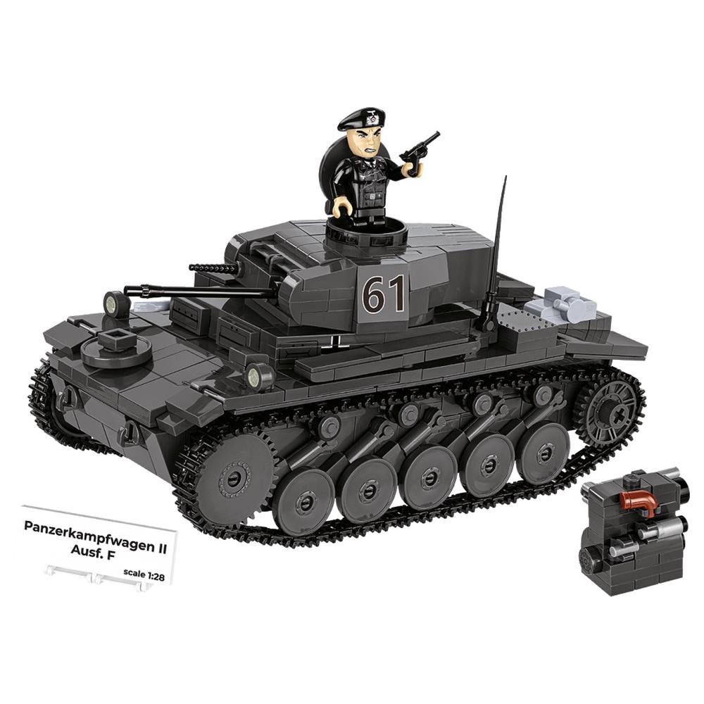 Cobi WW2 - Panzerkampfwagen II Ausff, 813 Pieces by Cobi - ISBN: 5902251025977